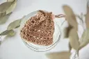 SAC À SAVON EN FIBRE DE CHANVRE - FAIT MAIN