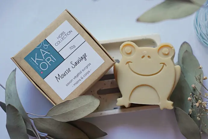 SAVON SOLIDE MOUSSE SAUVAGE - GRENOUILLE