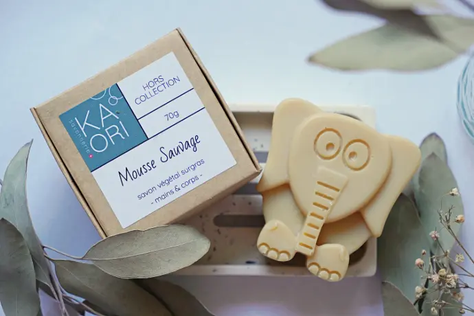 SAVON SOLIDE MOUSSE SAUVAGE - ELEPHANT