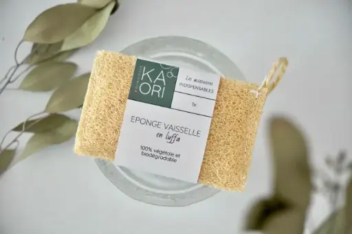 EPONGE VAISSELLE EN LUFFA - 100% VEGETALE & BIODEGRADABLE
