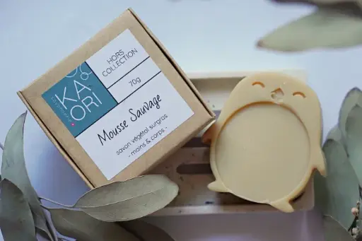 SAVON SOLIDE MOUSSE SAUVAGE - PINGUIN