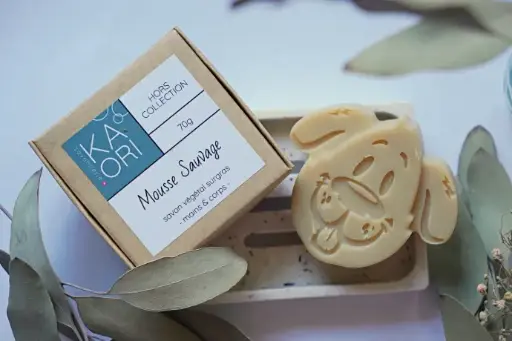 SAVON SOLIDE MOUSSE SAUVAGE - CHIEN