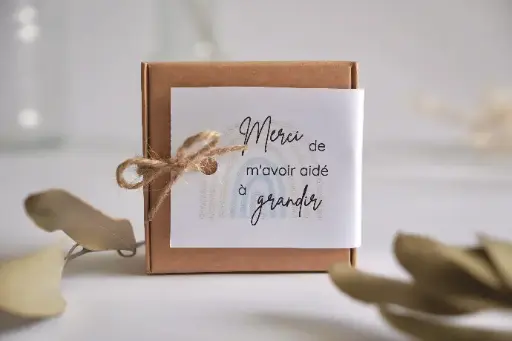 "MERCI DE M'AVOIR AIDÉ À GRANDIR" - SAVON SOLIDE SURGRAS